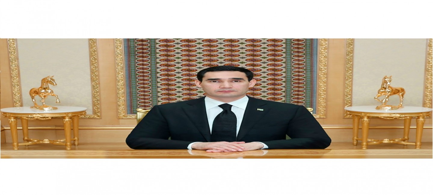 His Excellency Serdar Berdimukhamedov's congratulations to the people of independent, permanently neutral Turkmenistan